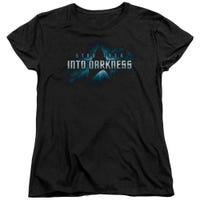 Star Trek Into Darkness Logo Womens T-Shirt