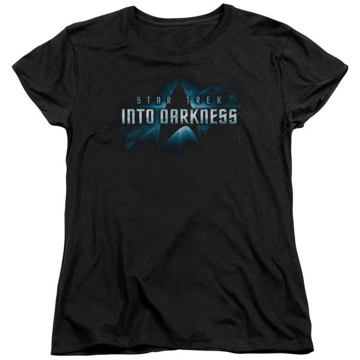 Star Trek Into Darkness Logo Womens T-Shirt