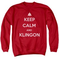 Star Trek Keep Calm And klingon Sweatshirt