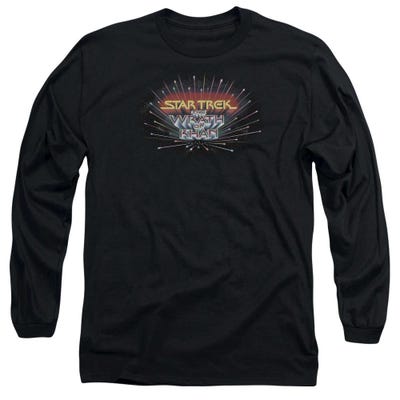 Star Trek Khan Logo Long Sleeve Shirt