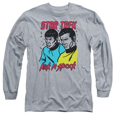 Star Trek Kirk N Spock Long Sleeve Shirt