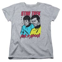 Star Trek Kirk N Spock Womens T-Shirt