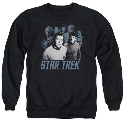 Star Trek Kirk Spock And Company Sweatshirt