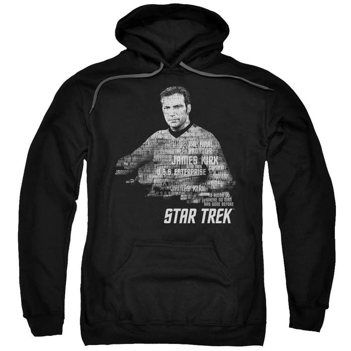 Star Trek Kirk Words Hoodie