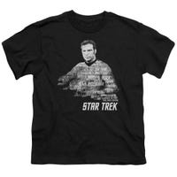Star Trek Kirk Words Kids T-Shirt