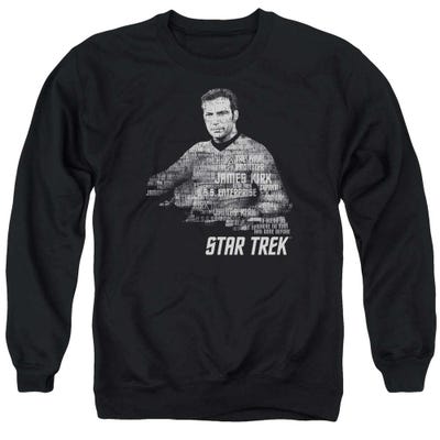 Star Trek Kirk Words Sweatshirt