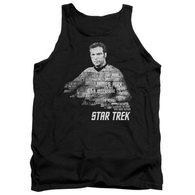 Star Trek Kirk Words Tank Top