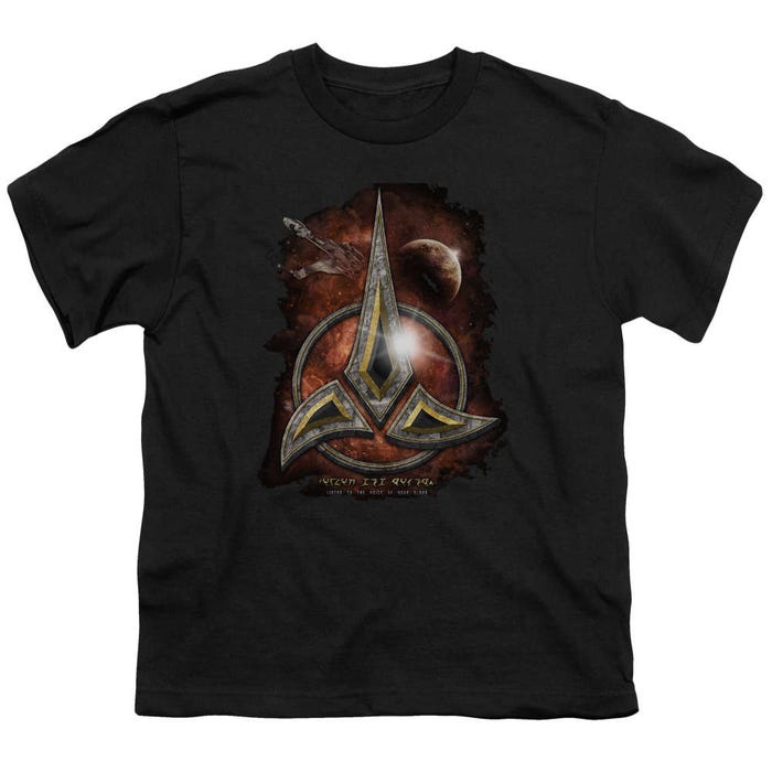 Star Trek Klingon Crest Kids T-Shirt