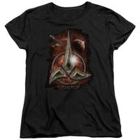 Star Trek Klingon Crest Womens T-Shirt