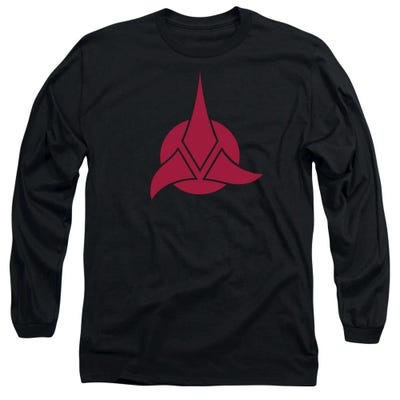 Star Trek Klingon Logo Long Sleeve Shirt