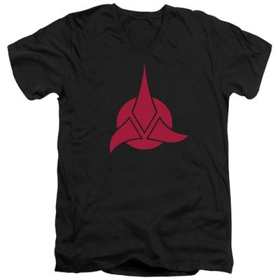 Star Trek Klingon Logo V-Neck T-Shirt