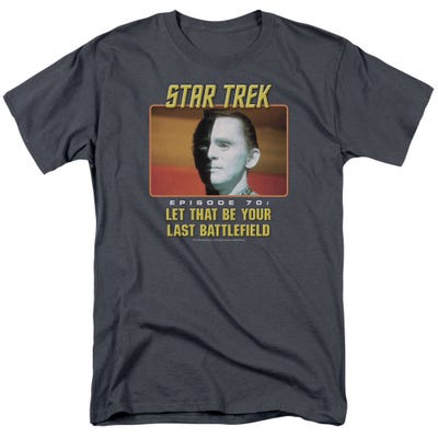 Star Trek Let That Be Last Battlefield T-Shirt