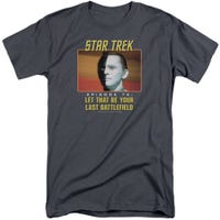 Star Trek Let That Be Last Battlefield Tall T-Shirt