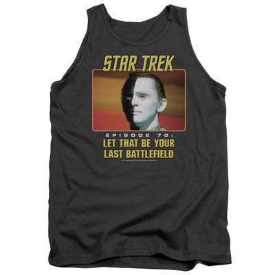 Star Trek Let That Be Last Battlefield Tank Top