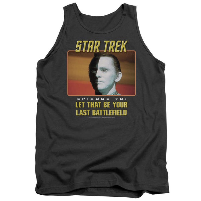 Star Trek Let That Be Last Battlefield Tank Top