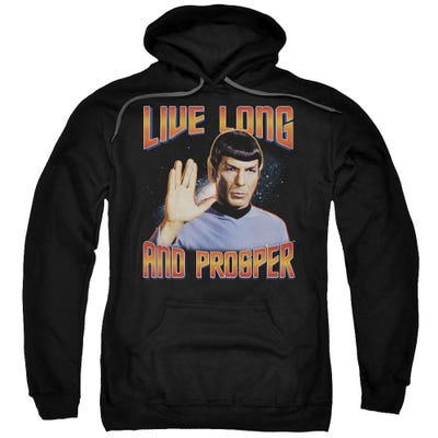 Star Trek Live Long and Prosper Spock Hoodie