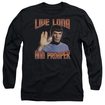 Star Trek Live Long and Prosper Spock Long Sleeve Shirt