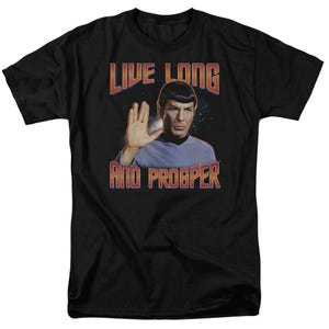 Star Trek Live Long and Prosper Spock T-Shirt