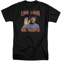 Star Trek Live Long and Prosper Spock Tall T-Shirt