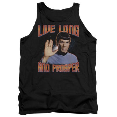 Star Trek Live Long and Prosper Spock Tank Top