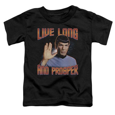 Star Trek Live Long and Prosper Spock Toddler T-Shirt