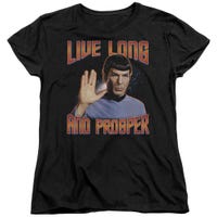 Star Trek Live Long and Prosper Spock Women's T-Shirt