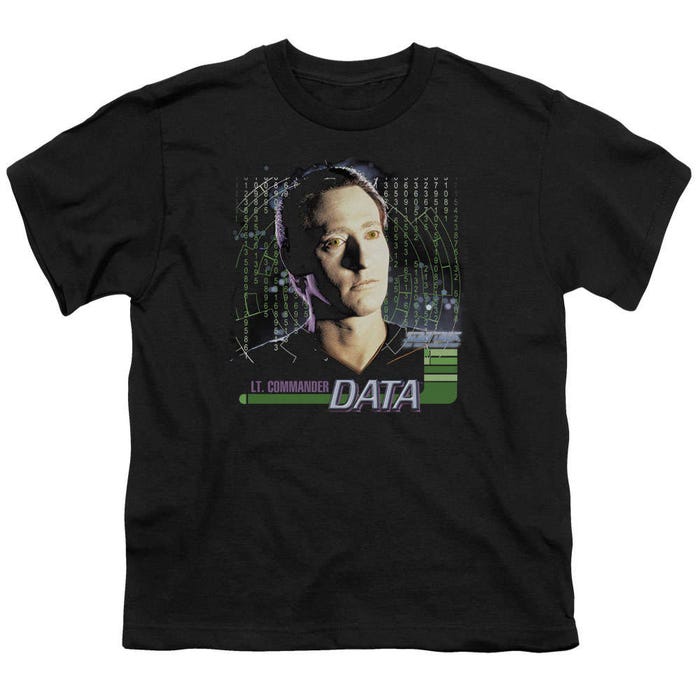 Star Trek Lt. Commander Data Kids T-Shirt