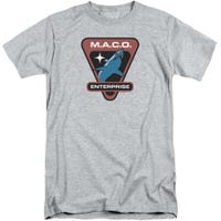 Star Trek Maco Patch Tall T-Shirt