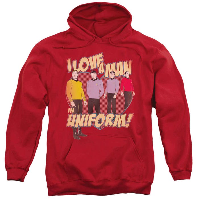 Star Trek Man In Uniform Hoodie
