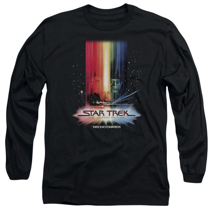 Star Trek Motion Picture Poster Long Sleeve Shirt