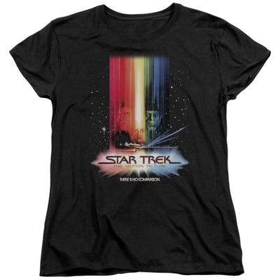 Star Trek Motion Picture Poster Womens T-Shirt
