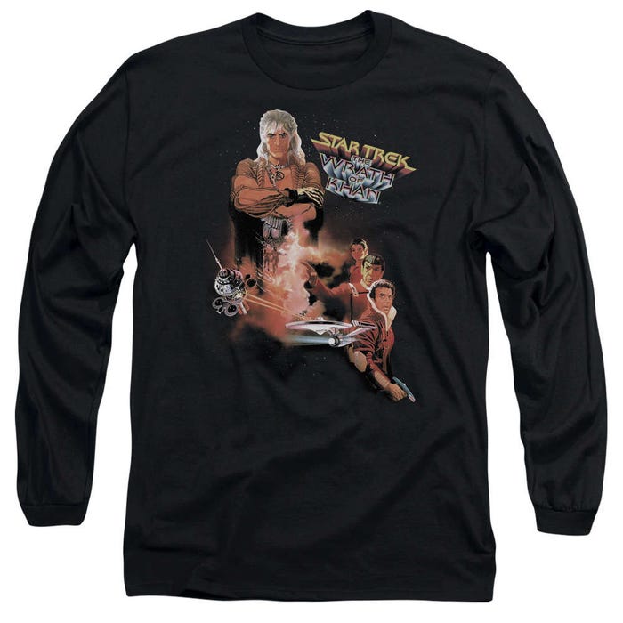 Star Trek Movie Wrath of Khan Long Sleeve Shirt