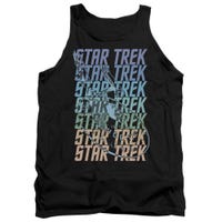 Star Trek Multi Color Enterprise Logo Tank Top