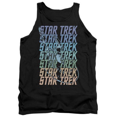 Star Trek Multi Color Enterprise Logo Tank Top