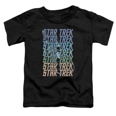 Star Trek Multi Color Enterprise Logo Toddler T-Shirt