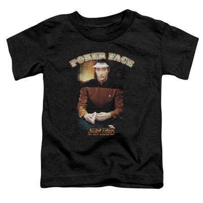 Star Trek Poker Face Toddler T-Shirt