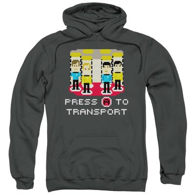 Star Trek Press A To Transport Hoodie