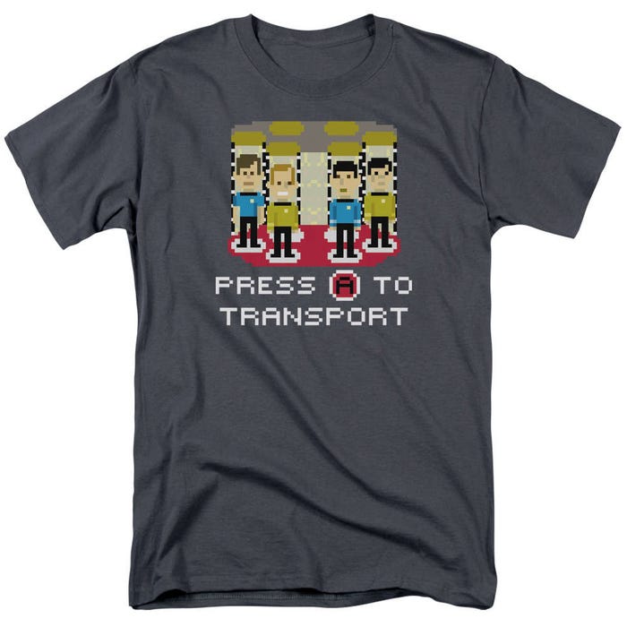 Star Trek Press A To Transport T-Shirt