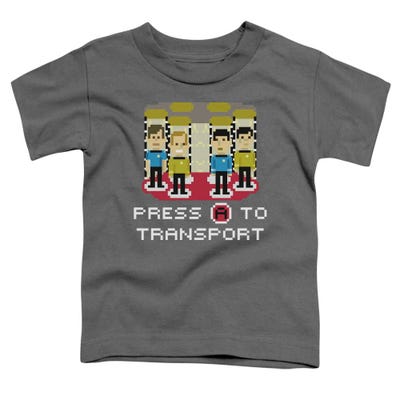 Star Trek Press A To Transport Toddler T-Shirt