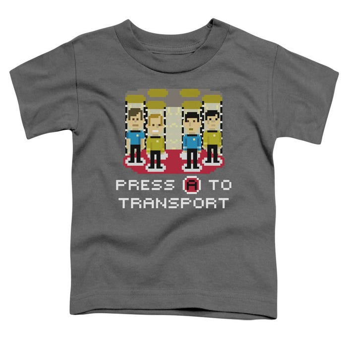 Star Trek Press A To Transport Toddler T-Shirt