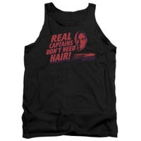 Star Trek Real Captains Don't Need Hair Tank Top