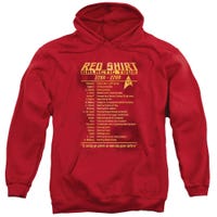 Star Trek Red Shirt Galactic Tour Hoodie