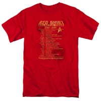 Star Trek Red Shirt Galactic Tour T-Shirt