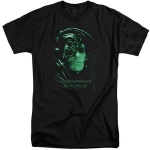 Star Trek Resistance Is Futile Tall T-Shirt