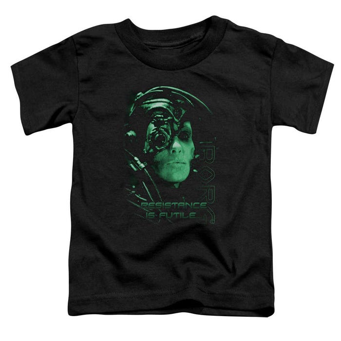Star Trek Resistance Is Futile Toddler T-Shirt