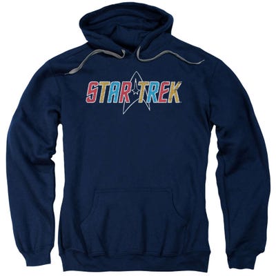 Star Trek Retro Colored Logo Hoodie