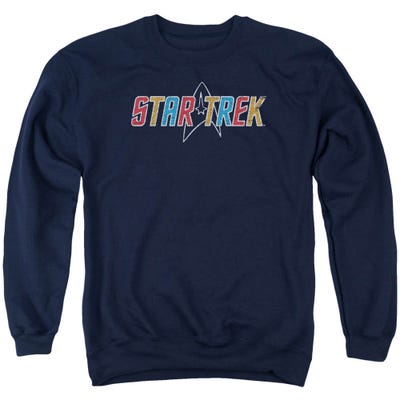 Star Trek Retro Colored Logo Sweatshirt