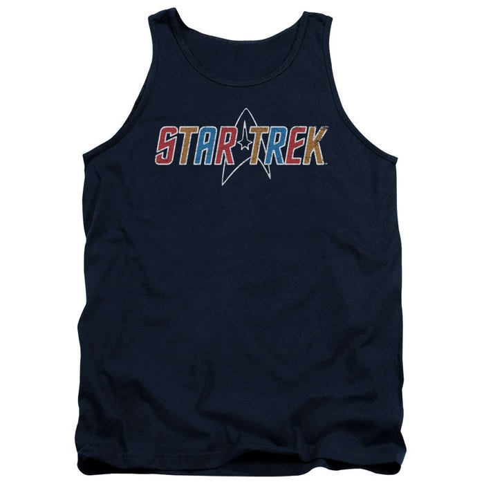 Star Trek Retro Colored Logo Tank Top