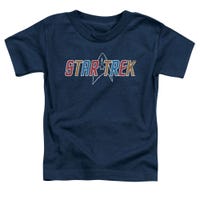 Star Trek Retro Colored Logo Toddler T-Shirt
