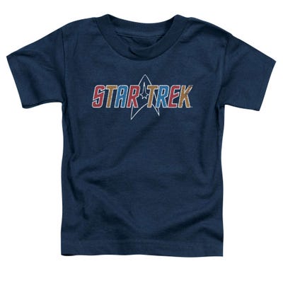 Star Trek Retro Colored Logo Toddler T-Shirt
